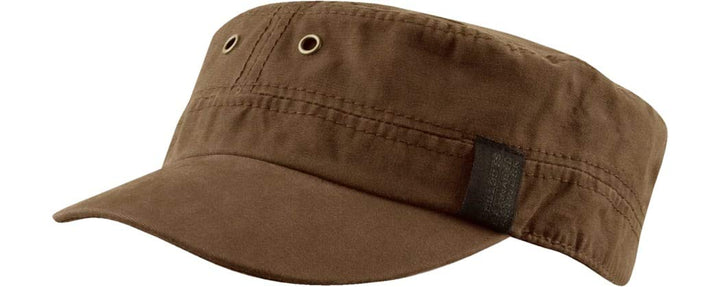 CORFU Schirmmütze/Schildmütze in Dark Jeans, Castro Cuba Cap Einheitsgrösse einstellbar braun, Einhe