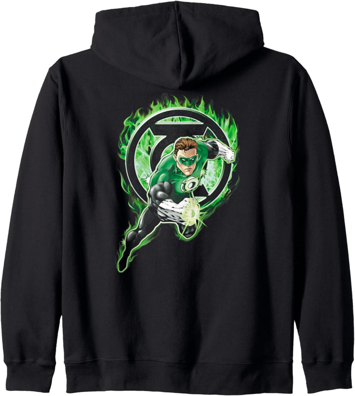 Green Lantern Space Cop Kapuzenjacke