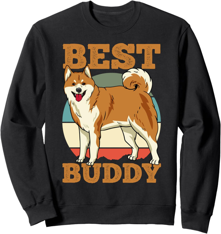 Akita Besitzer Züchter Hundehalter Sweatshirt
