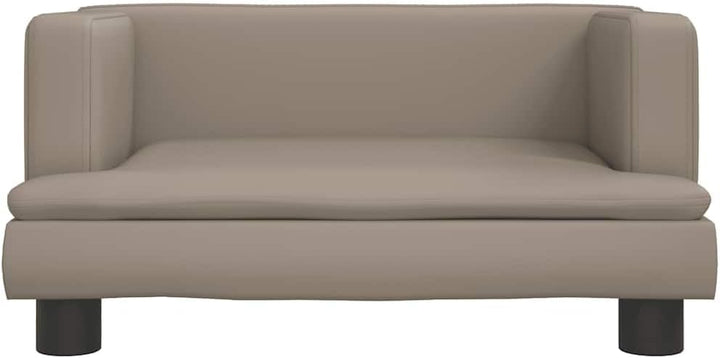 vidaXL Kindersofa Cappuccino-Braun 60x40x30 cm Kunstleder 60 x 40 x 30 cm Cappuccino, 60 x 40 x 30 c