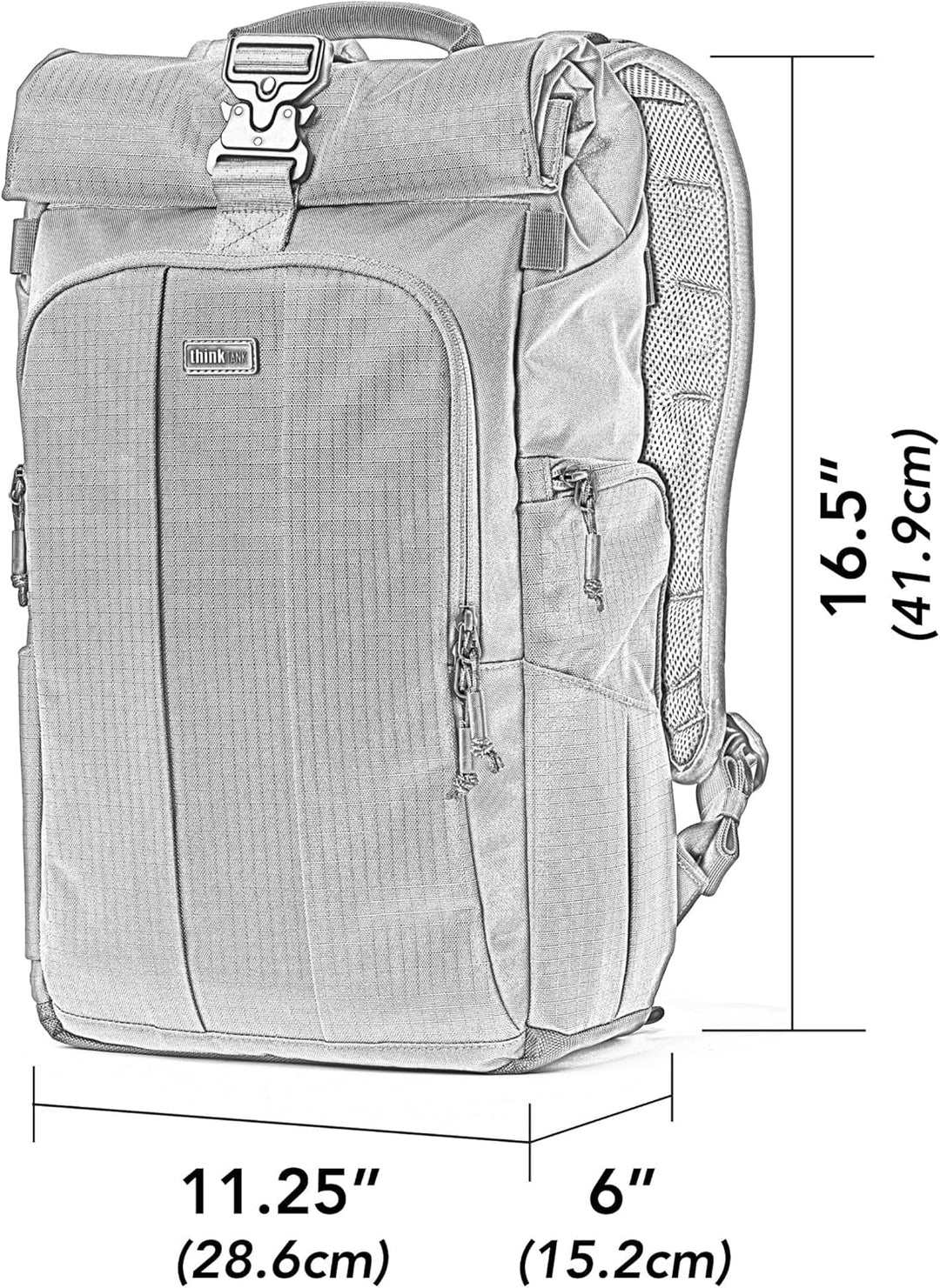 Think Tank - FocusPoint - Camera Backpack Asphalt Black 22L, Asphalt Black 22L