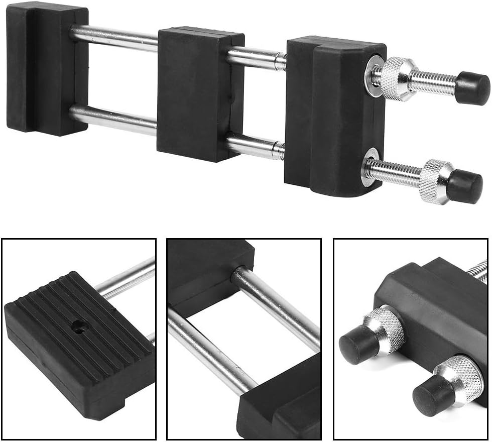 Tissting Schleifsteinhalter, Whetstone Holder Verstellbarer Messerschärferhalter Rutschfeste Schleif