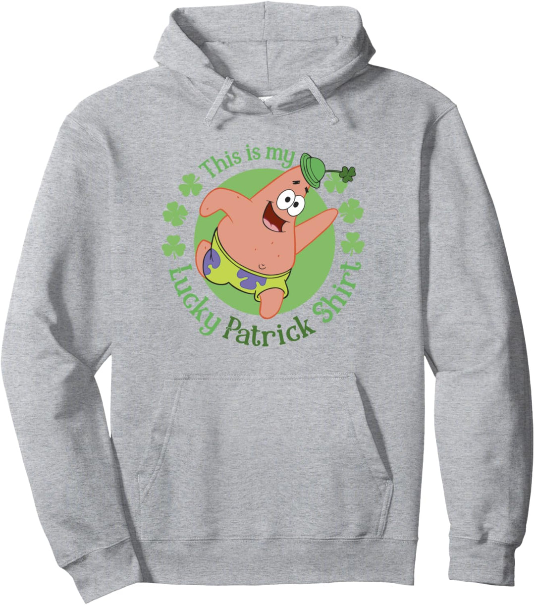 SpongeBob SquarePants St. Patrick's Day Lucky Patrick Shirt Pullover Hoodie