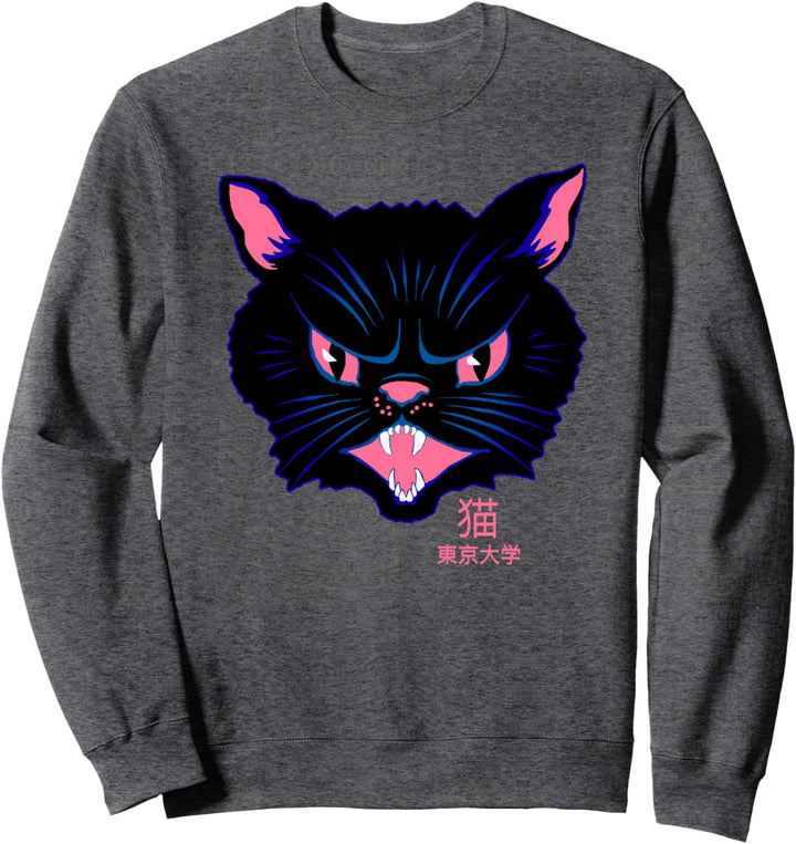 Pussy Deluxe Angry Cat Sweatshirt